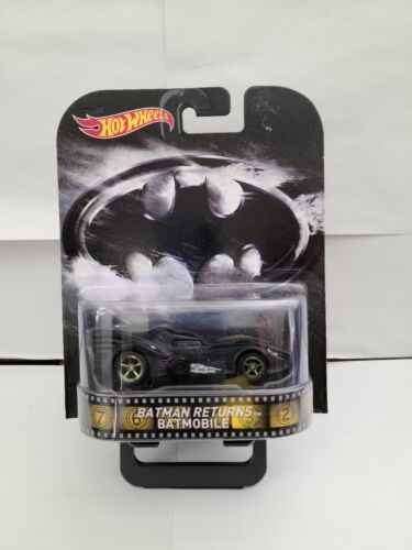 2015 Hot Wheels Retro Entertainment Batman kehrt Batmobil echte Fahrer K60 zurück - Bild 1 von 1