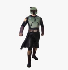Star Wars Boba Fett Cosplay Halloween Costume Adult Size 32-34 Jazwares New