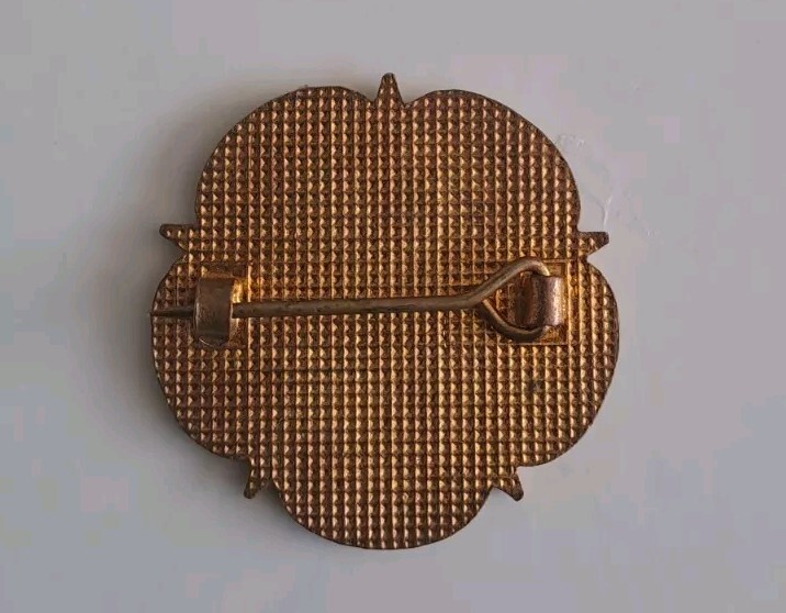 RARE FIND OLD VINTAGE 1970s "LEEDS" LEEDS UNITED PIN BADGE EXCELLENT L