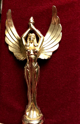 Vtg Trophy Topper /  Hood Ornament--Nike, The Winged Goddess of Victory, by Kaag