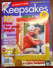 Creating Keepsakes Magazine - September 2004 - Vintage  NLA - NEW 