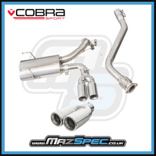 Mazda MX5 MK4 Cobra Sport CatBack Scarico Centro Uscita Non Risonato ND 15-24 YTP03