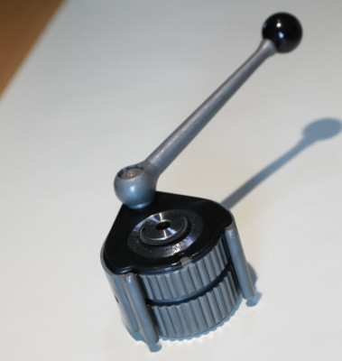 E5 Multifix Lathe Tool Post and Locking Lever Without Holders