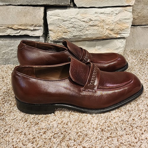 Vintage Leather Classics Men’s Size 10.5 C By Mason Brown Shoes 423 - Picture 5 of 11