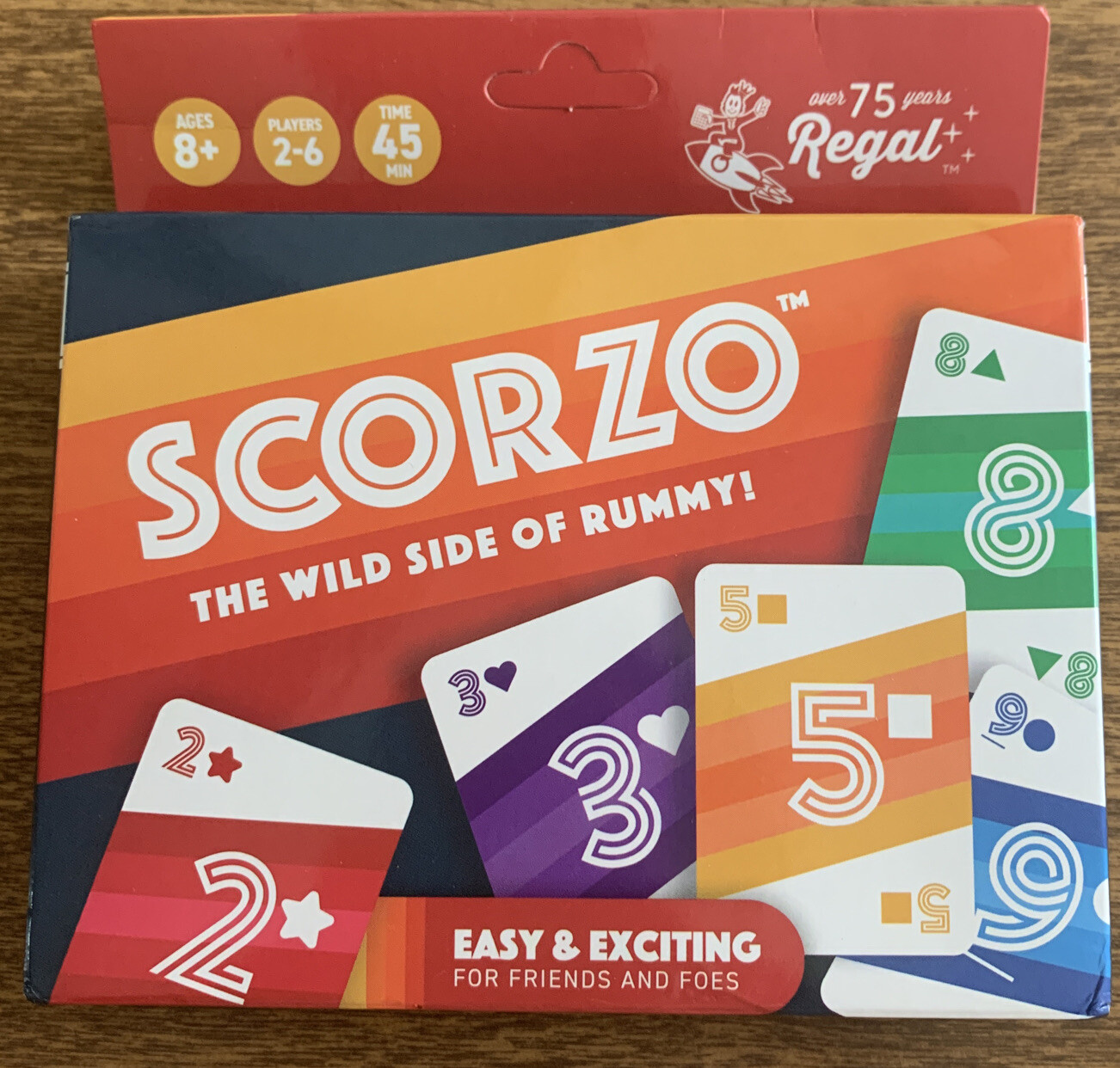 NEW Regal Games-Scorzo-Fun Family Friendly Rummy Card Game-2-6 Players Age  8+ 80486002316 | eBay