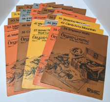 Lot of 25 Hal Leonard  Organ Adventure  Course Part 2 Sheet Music Vintage 1973