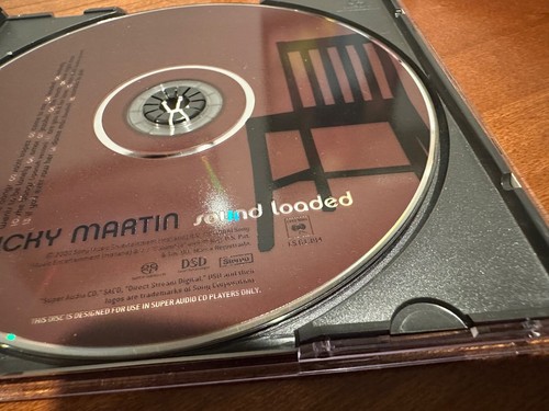 Ricky Martin Sound Loaded SACD DSD Stereo Columbia CS 61394 Near Mint - Picture 4 of 4