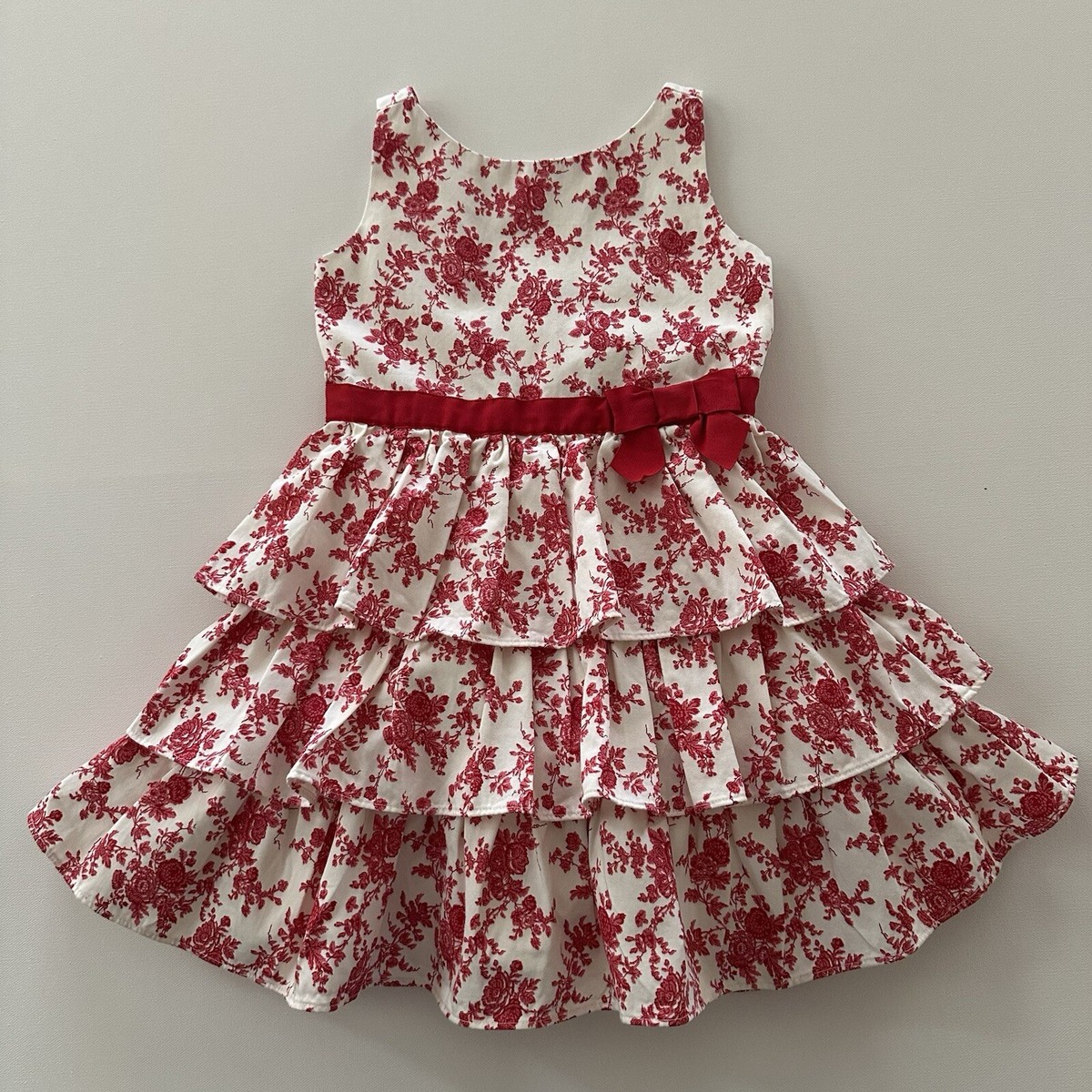 janie and jack holiday frills dress Rayne Mesh Long Sleeve A-Line Formal Dress main image 1