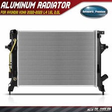 New Radiator with Oil Cooler for Hyundai Kona 2022-2023 L4 1.6L 2.0L 25310J9910