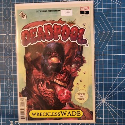 DEADPOOL #5 VOL. 7 9.0+ MARVEL COMIC BOOK U-40