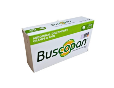 10 mg 100 Tablets Irritable Stomach Discomfort Cramps Pain Relief