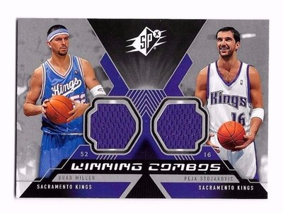 2005-06 SPx Winning Combos Brad Miller/Peja Stojakovic