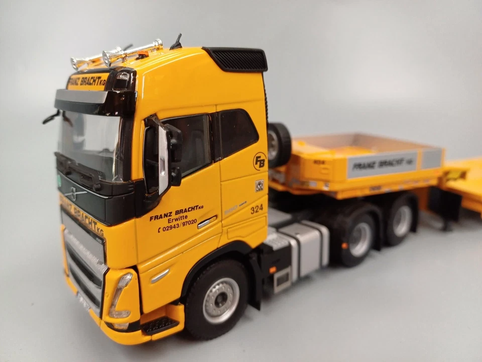 WSI - Volvo FH5 GL 6x4 SL Tieflader 6achs "Franz Bracht"   Neu + OVP 1:50 - Bild 2 von 4