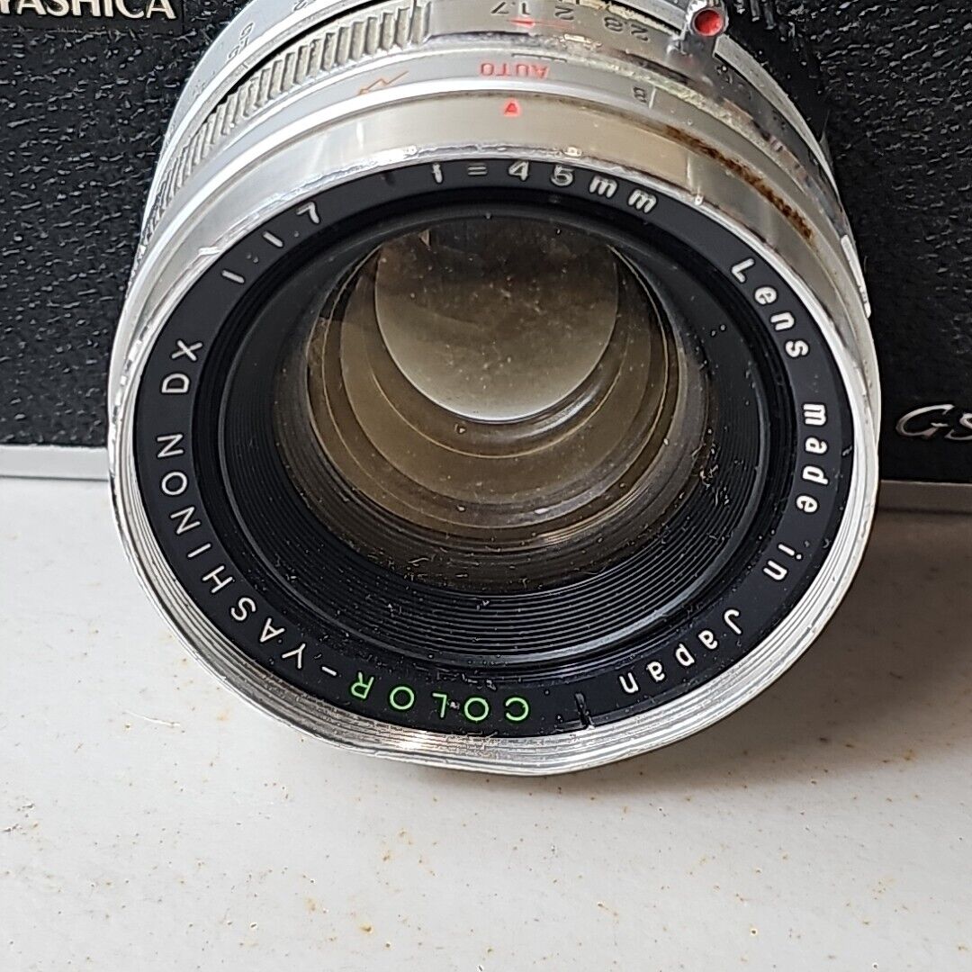 YASHICA ELECTRO 35 GSN Spiderman Model 45mm f/1.7 Lens JAPAN YASHICA ELECTRO 35 GSN Spiderman Model 45mm f/1.7 Lens JAPAN