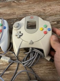 Lot If Four OEM Sega Dreamcast Controllers One Clear Red