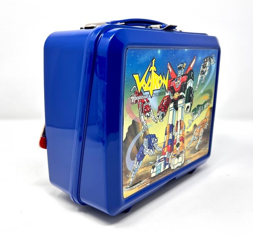 RARA NUOVA Mai USATA 1984 VOLTRON Aladdin Lunchbox con THERMOS, ETICHETTA, ISTRUZIONI! - Foto 10 di 18