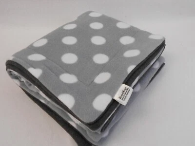KRATE&KAGE FREE CUDDLE SACK with liner-White Dot on Gray-Liners-Cuddle Sacks-Beds-Hidey