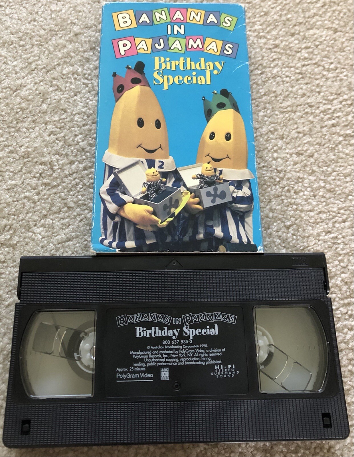Lot of 7 Bananas in Pajamas VHS Wish Fairies, Play Time, Big Parade, Monster eBay