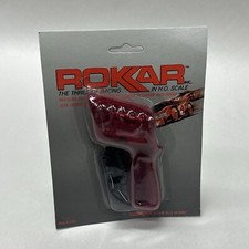 ROKAR, CLEAR RED, HANDHELD HO SLOT CAR SPEED CONTROLLER - MOC