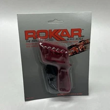 ROKAR, CLEAR RED, HANDHELD HO SLOT CAR SPEED CONTROLLER - MOC