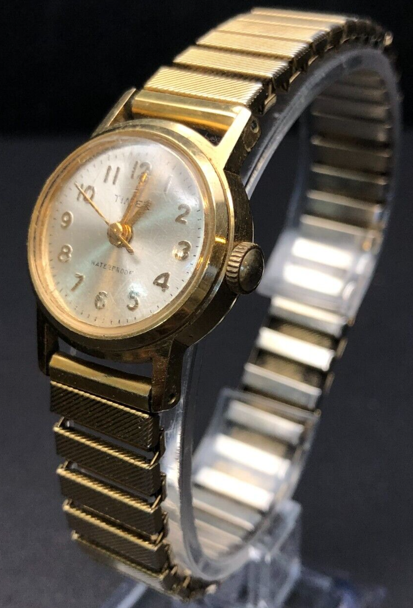 Vintage Timex Analog Women's Watch Untested May Require Battery or Repair