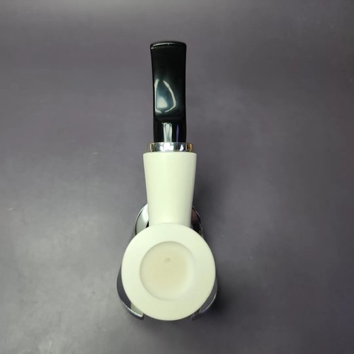 MBSD Meerschaum Silver Reverse Calabash Poker Block Meerschaum Pipe, New - Picture 8 of 11