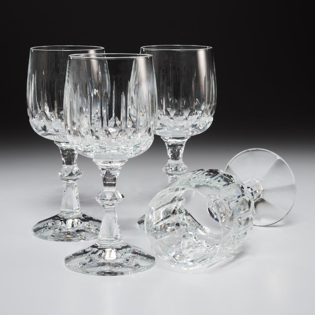 Set 4 Schott Zwiesel Tango German Cut Crystal Wine Glasses 6