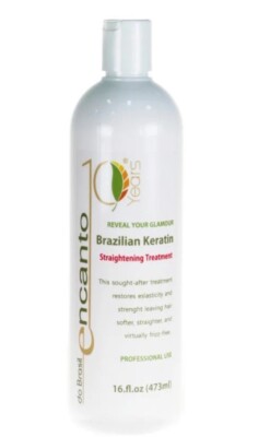 (38,06 /L) ENCANTO DO BRASIL 473ml  Brazilian Keratin Behandlung Haarglättung