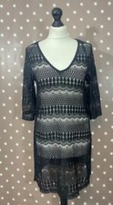 Black Lace Dress Size S