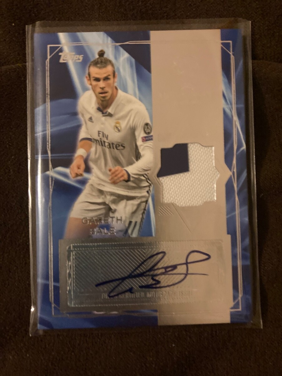 2016-17 Topps UEFA Champions League Showcase Gareth Bale 16/50 