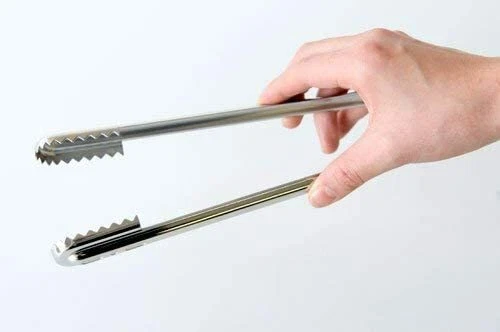 Pinza Molla per Ghiaccio ALESSI 5055 Acciaio Inox 18/10 Lucido Ice Tongs, fotografia 4 di 4