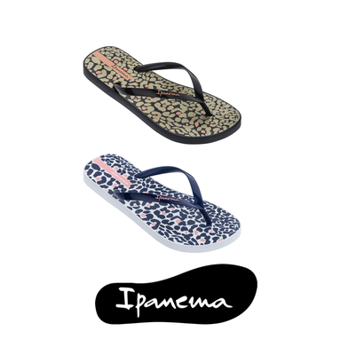 ipanema animal print flip flops
