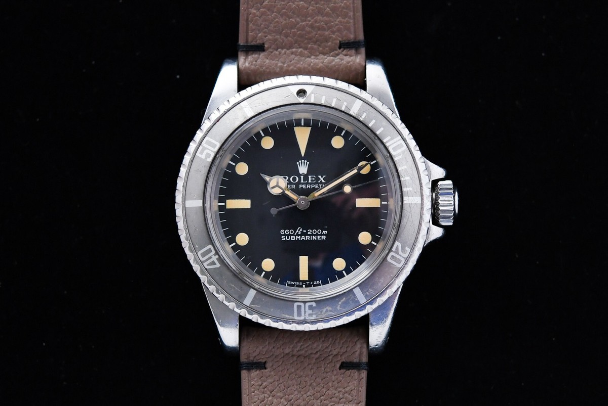 Submariner Vintage Rolex 5513 Histoire HQ Milton 1963 Rolex