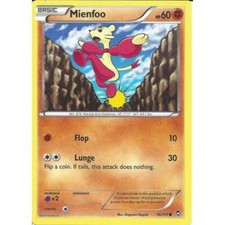 56/111 Mienfoo Common: Pokemon Trading Card Game XY-03 Furious Fists