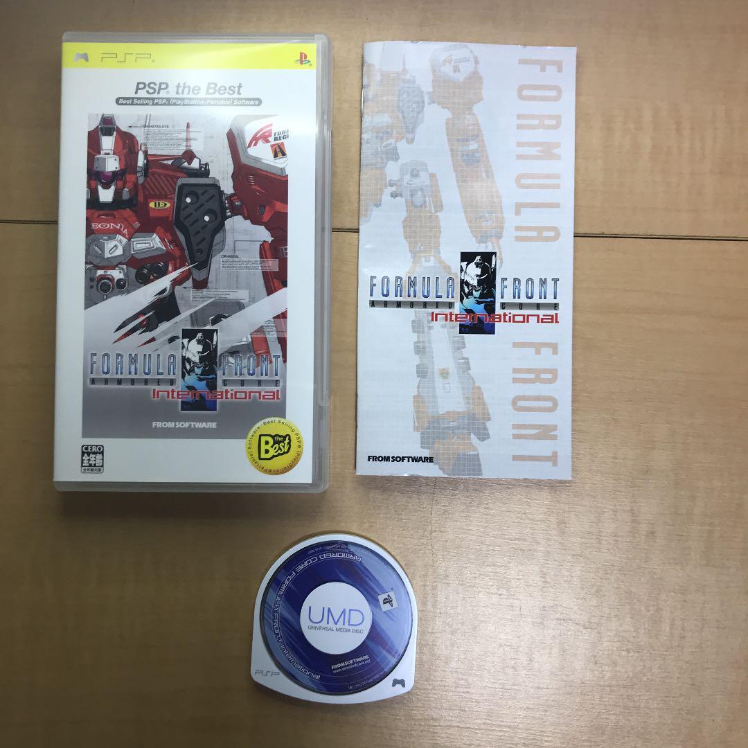 PSP Armored Core Formula Front International the Best Sony PlayStation  Portable 4949776314033 | eBay
