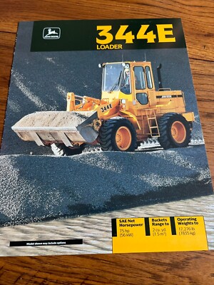 John Deere 344E Wheel Loader Brochure FCCA