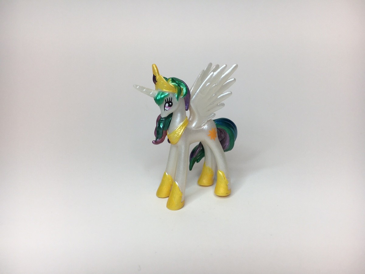 My Little Pony G4 Metallic Princess Celestia Mini Figure