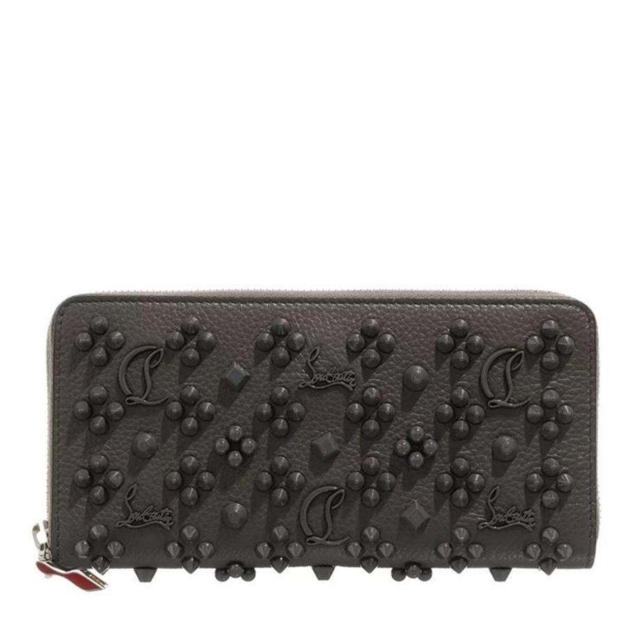 Christian Louboutin W PANETTONE Empire Spike LOUBINTHESKY Zip Around Wallet  $950