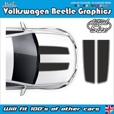 Volkswagen Beetle VW GTi Bonnet Stripes Decals Stickers Vinyl Graphics 001