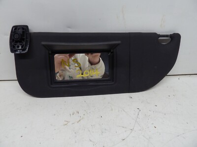 2014 CITROEN DS3 DSIGN NEARSIDE LEFT PASSENGER FRONT SUN VISOR & MIRROR BLACK