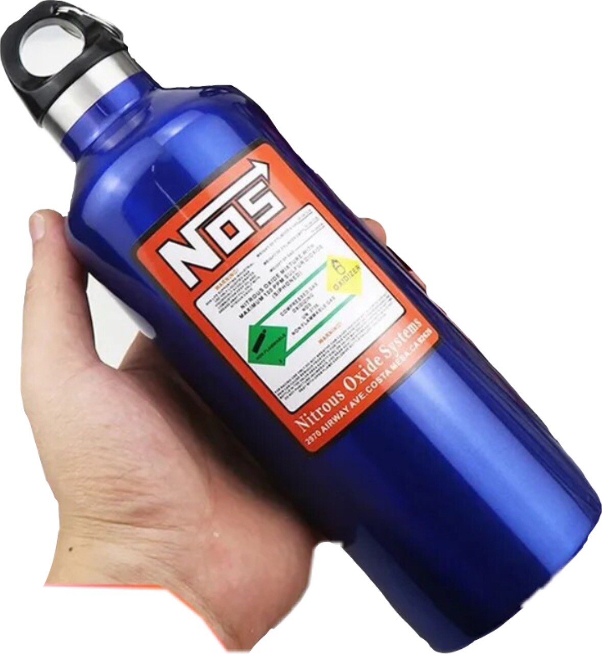 Nos Nitrous Oxide Water Bottle Cup Car Accessories For Street Racing Car Guys
