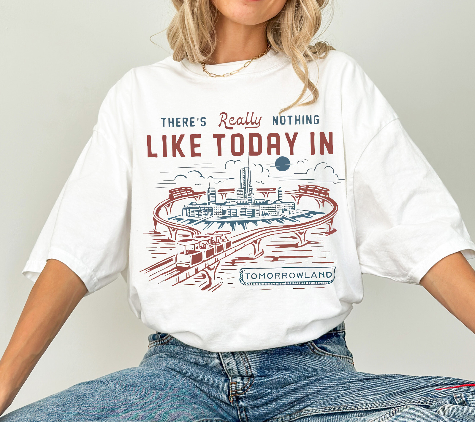 ALTRA There's really nothing like today in Tomorrowland Camicia unisex bambino adulto 660248