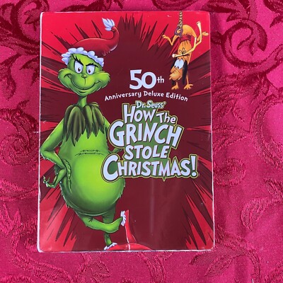 Dr. Seuss' HOW THE GRINCH STOLE CHRISTMAS (2015) 50th Anniversary, Slipcover