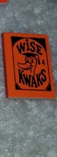 ORANGE #4 Wise Kwaks Vintage Cracker Jacks Mini Book Jokes NM