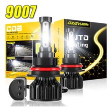 2x 9007hb5 Led Headlight Bulbs Kit 6500k White High Low Beam Light Super Bright 2x 9007hb5 Led Headlight Bulbs Kit 6500k White High Low Beam Light Super Bright