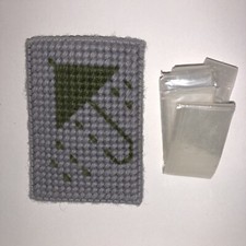 Rain Bonnet in Handmade Case Vintage