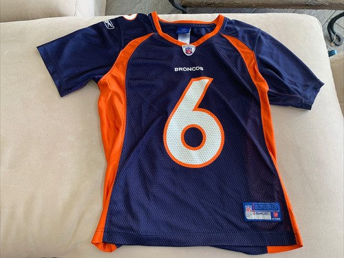 Reebok NFL Players Denver Broncos Jay Cutler #6 Football Jersey Youth Medium - Picture 4 of 7