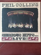 PHIL COLLINS - SERIOUS HITS LIVE 1990 US 1ST PRESS OOP 2 Vinyl/LP DMM NM/M PLAY