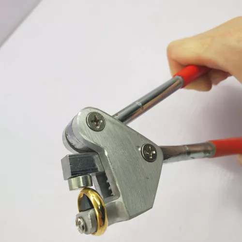 Pinza per timbro gioielli manuale pinze a pressione strumento di marcatura forza lettere - Foto 2 di 32
