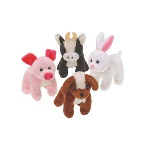 assorted plush animals
